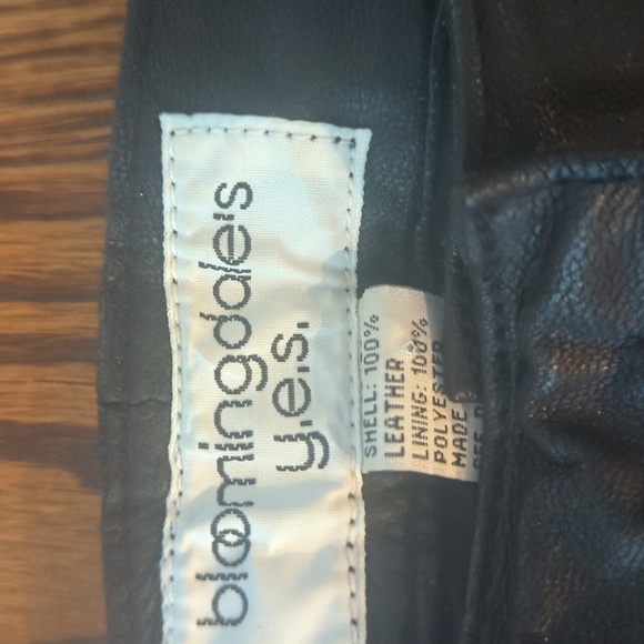 Bloomingdale's Black Straight Leg Pants - Picture 2 of 10